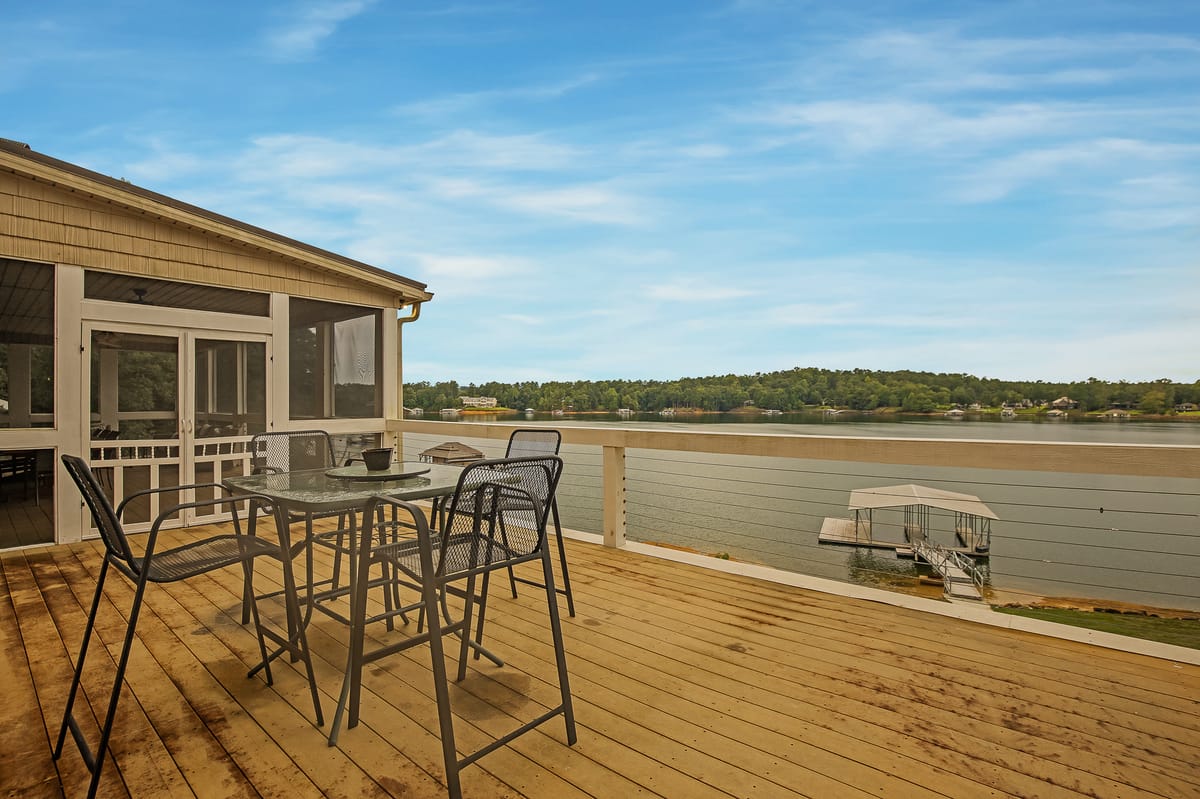 Arches - Artisan home on the main body of the lake, 2 covered boat slips – Smith Lake vacation rental photo