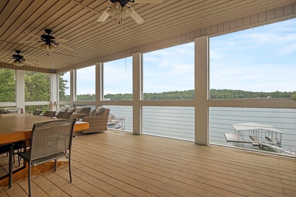 Arches - Artisan home on the main body of the lake, 2 covered boat slips – Smith Lake vacation rental photo