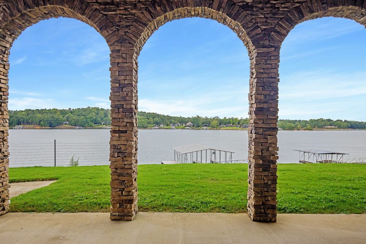 Arches - Artisan home on the main body of the lake, 2 covered boat slips – Smith Lake vacation rental photo