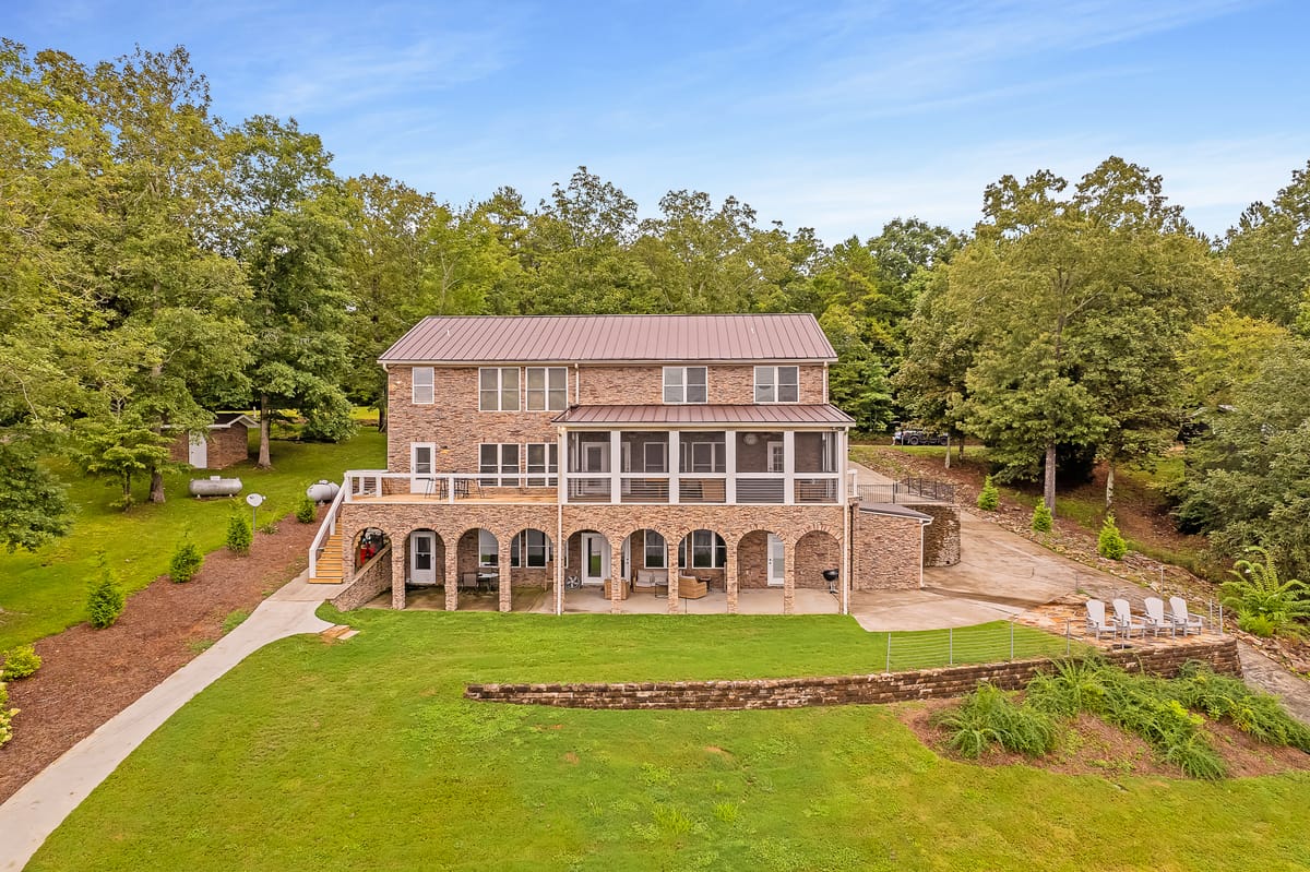 Arches - Artisan home on the main body of the lake, 2 covered boat slips – Smith Lake vacation rental photo
