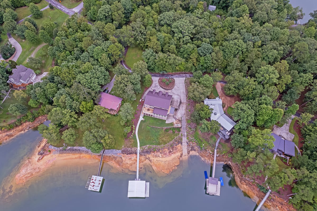 Arches - Artisan home on the main body of the lake, 2 covered boat slips – Smith Lake vacation rental photo
