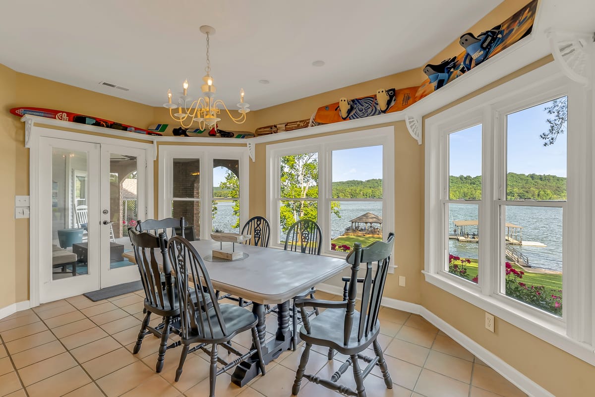 Lake Therapy - Gazebo on the lake, easy walk to the water! – Smith Lake vacation rental photo