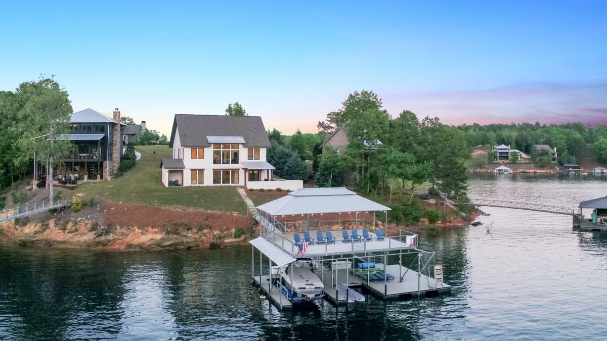Dock & Awe - stunning 4-bedroom, 4-bath lakefront retreat – Smith Lake vacation rental photo
