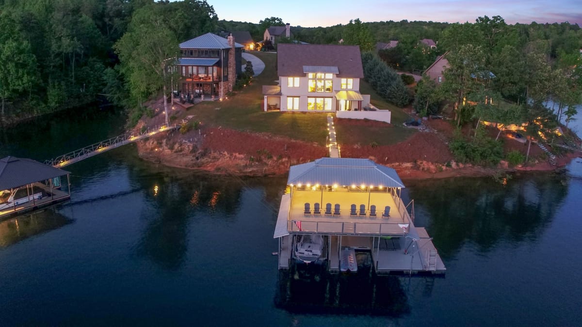 Dock & Awe - stunning 4-bedroom, 4-bath lakefront retreat – Smith Lake vacation rental photo